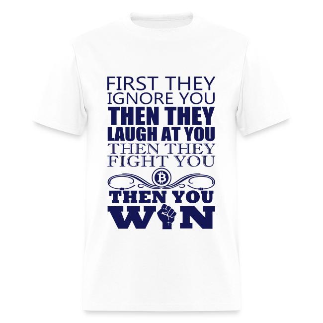 Bitcoin Gandhi White T Shirt Men S T Shirt - 
